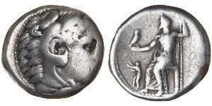 Тетрадрахма Македонське царство (800BC-146BC) Срібло Александр Македонський (356BC-323BC)