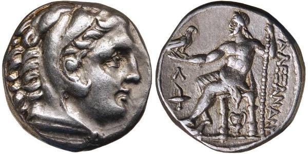  Тетрадрахма Македонське царство (800BC-146BC) Срібло Александр Македонський (356BC-323BC)