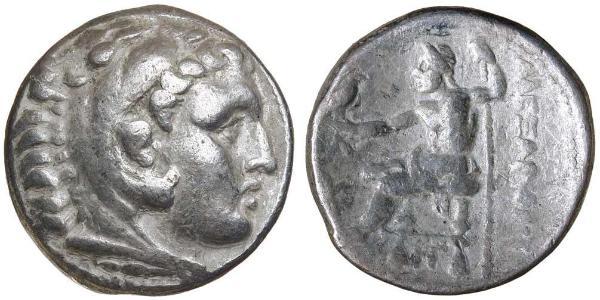 Тетрадрахма Македонське царство (800BC-146BC) Срібло Александр Македонський (356BC-323BC)