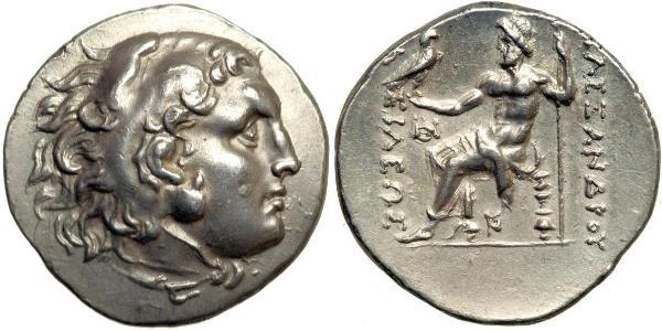  Тетрадрахма Македонське царство (800BC-146BC) Срібло Александр Македонський (356BC-323BC)