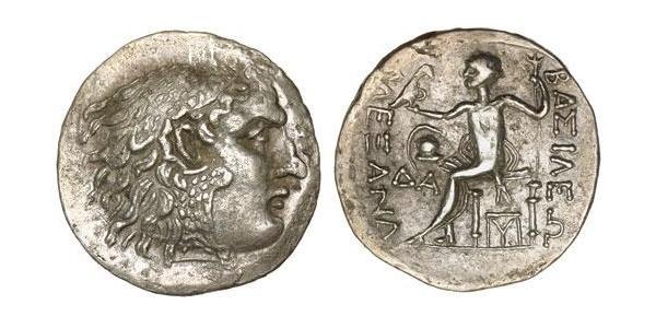  Тетрадрахма Македонське царство (800BC-146BC) Срібло Александр Македонський (356BC-323BC)