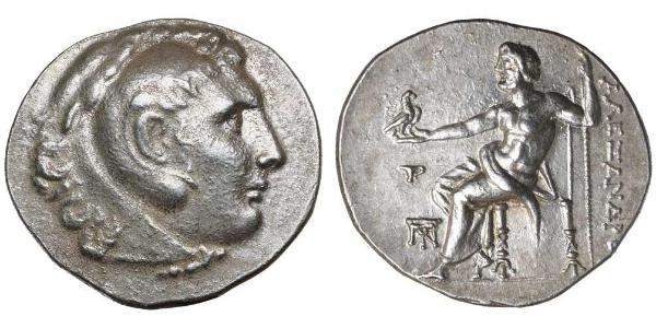  Тетрадрахма Македонське царство (800BC-146BC) Срібло Александр Македонський (356BC-323BC)