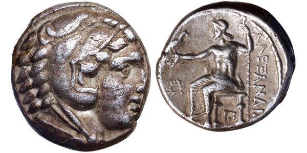  Тетрадрахма Македонське царство (800BC-146BC) Срібло Александр Македонський (356BC-323BC)