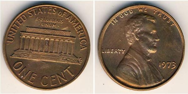  Цент США (1776 - ) Цинк/Олово/Медь 