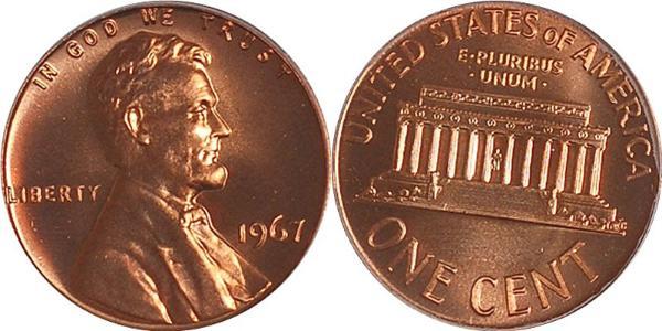  Цент США (1776 - ) Цинк/Олово/Медь 