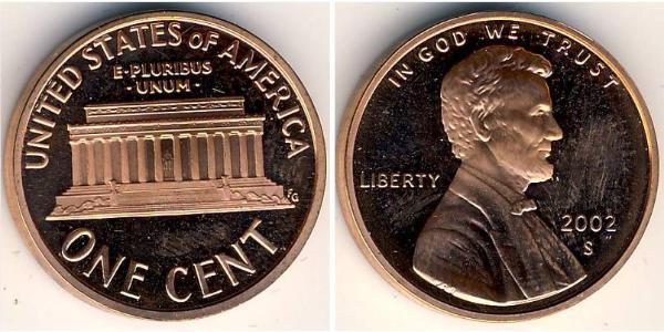  Цент США (1776 - ) Цинк/Олово/Мідь 