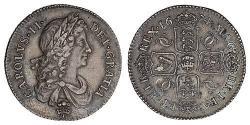  Шиллинг Королевство Англия (927-1649,1660-1707) Серебро Карл II (1630-1685)