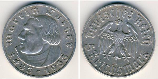  Troisième Reich (1933-1945) Argent 