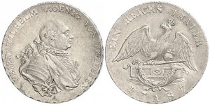  Regno di Prussia (1701-1918) Argento Federico Guglielmo II di Prussia