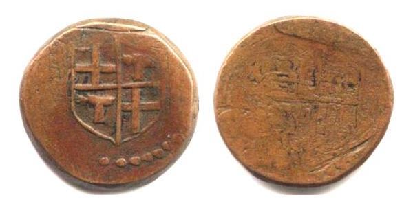  Order of Malta (1080 - ) Copper 