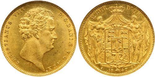  Dänemark Gold Christian VIII. von Dänemark (1786 - 1848)