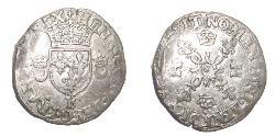  Reino de Francia (843-1791) Plata Enrique II de Francia (1519-1559)