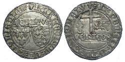  Reino de Francia (843-1791) Plata Enrique VI (1421-1471)