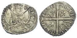  Reino de Inglaterra (927-1649,1660-1707) Plata Ricardo II (1367-1400)