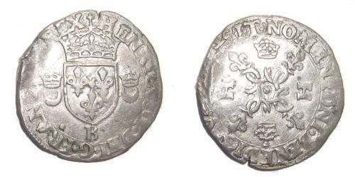  Kingdom of France (843-1791) Silber Heinrich II, König von Frankreich (1519-1559)