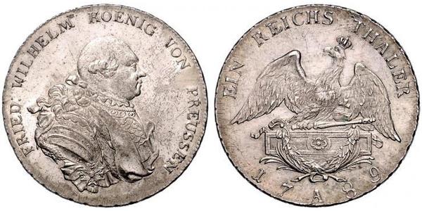  Königreich Preußen (1701-1918) Silber Friedrich Wilhelm II. (Preußen)