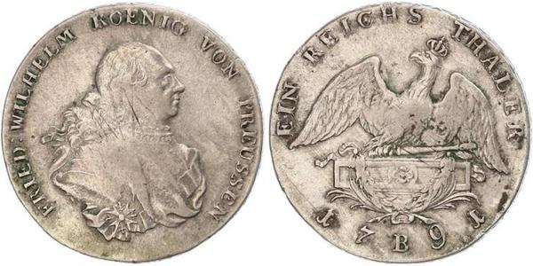  Königreich Preußen (1701-1918) Silber Friedrich Wilhelm II. (Preußen)