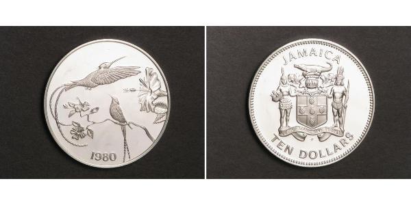  Jamaica (1962 - ) Silver 