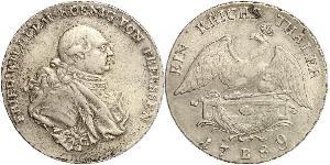  Kingdom of Prussia (1701-1918) Silver Frederick William II of Prussia