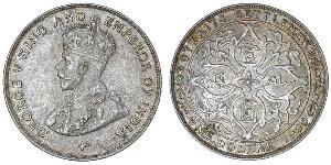  Straits Settlements (1826 - 1946) Silver George V of the United Kingdom (1865-1936)