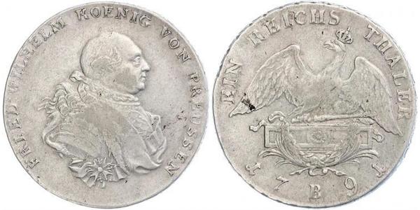  Королівство Пруссія (1701-1918) Срібло Фрідріх-Вільгельм II