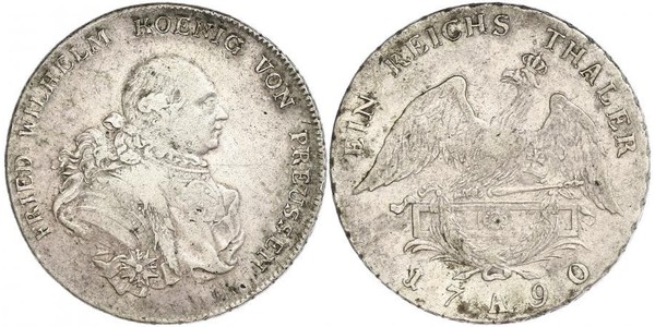  Королівство Пруссія (1701-1918) Срібло Фрідріх-Вільгельм II