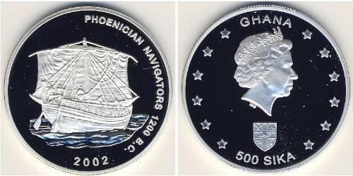  Ghana 銀 