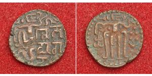  Sri Lanka/Ceylon 青铜 Queen Lilavati