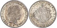 20 Kreuzer Impero austriaco (1804-1867) Argento Ferdinand I of Austria (1793 - 1875)
