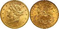 20 Dólar Estados Unidos de América (1776 - ) Oro 