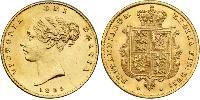 1/2 Sovereign United Kingdom of Great Britain and Ireland (1801-1922) Gold Victoria (1819 - 1901)