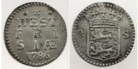 2 Stuiver Pays-Bas Argent 