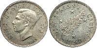 1 Crown New Zealand Silver George VI (1895-1952)