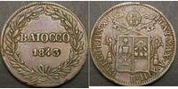 1 Байокко Папська держава (752-1870) Мідь 