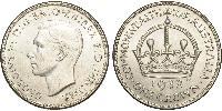 1 Corona Australia (1788 - 1939) Argento Giorgio VI (1895-1952)