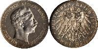 2 Mark Königreich Preußen (1701-1918) Silber Wilhelm II, German Emperor (1859-1941)