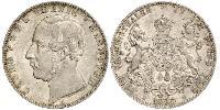 2 Thaler Regno di Hannover (1814 - 1866) Argento Giorgio V di Hannover (1819 - 1878)