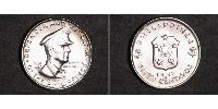 50 Centavo Philippines Silver Douglas MacArthur (1880 - 1964) 