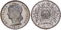 50 Centavo Primera República Portuguesa (1910 - 1926) Plata 