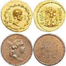 Most expensive coins sold on auctions (15) pièces - dpa1