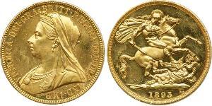 2 Pound Regno Unito di Gran Bretagna e Irlanda (1801-1922) Oro Vittoria (1819 - 1901)