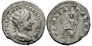  Antoninianus Roman Empire (27BC-395) Silver Gordian III (225-244)