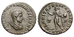  AE3 / 1 Фоллис Римская империя (27BC-395) Бронза Констанций II (317 - 361)