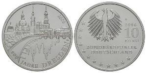 10 Euro Repubblica Federale di Germania (1990 - ) Argento 