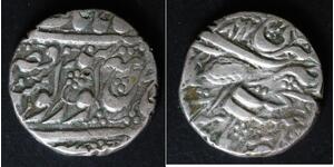 INDIA (Sikh Empire) 1 Rupee VS1867 (1810) - Silver - VF - 411