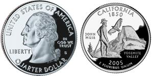 1/4 Dollar 美利堅合眾國 (1776 - ) 銀 乔治·华盛顿