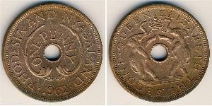 1 Penny Southern Rhodesia (1923-1980) Bronze 