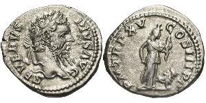 1 Denier Empire romain (27BC-395) Argent Septime Sévère (145- 211)