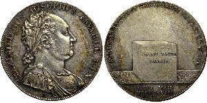 1 Талер Королевство Бавария (1806 - 1918) Серебро Максимилиан I (король Баварии) (1756 - 1825)