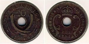 10 Cent East Africa Bronze George VI (1895-1952)